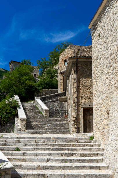 istock italy, Abruzzo, Roccacaramanico 1204240362