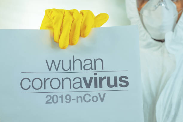 istock Wuhan coronavirus warning paper banner 1204244775