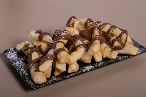 istock Typical Neapolitan dessert with nutella and powdered sugar. 1204244899