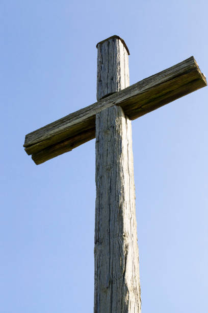 istock old wooden cross 1204247546