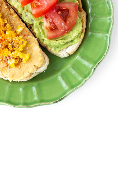 istock toast bread and different toppings from above 1204253591
