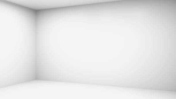 istock 3D render illustration of the empty room interior wall 1204254018
