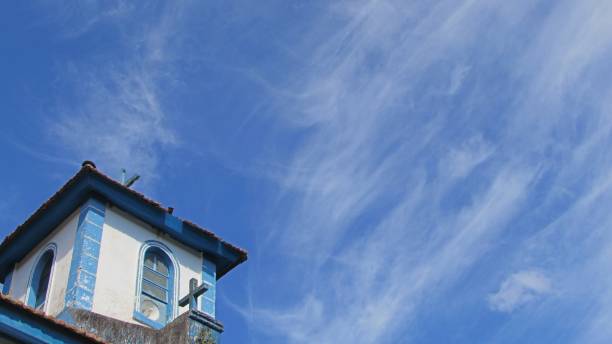 istock Top of a small church 1204255160