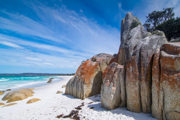 istock Rock formations at the Bay of Fires 1204256888