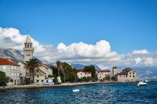 istock Kastel town on the Adriatic Sea coast 1204258657