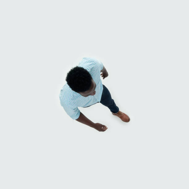 istock Caucasian young male walking 1204264837