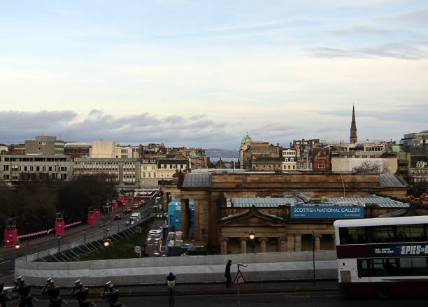 scottish national gallery -edimburgo - national gallery di edinburgo foto e immagini stock