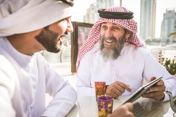 istock Businessmen in Dubai 1204279230