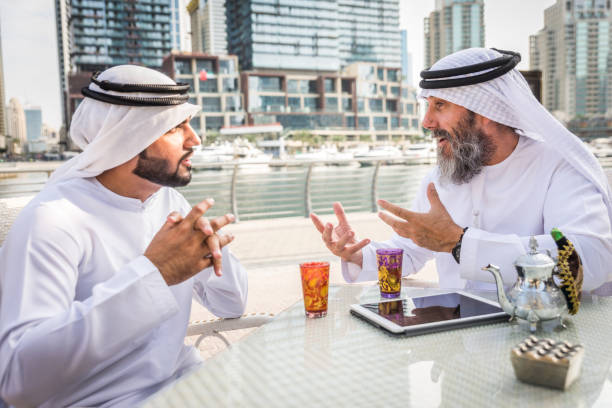 istock Businessmen in Dubai 1204280145