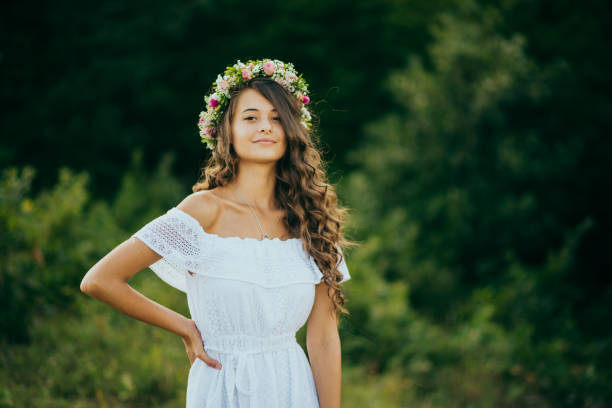 istock Girl summer portrait 1204293344