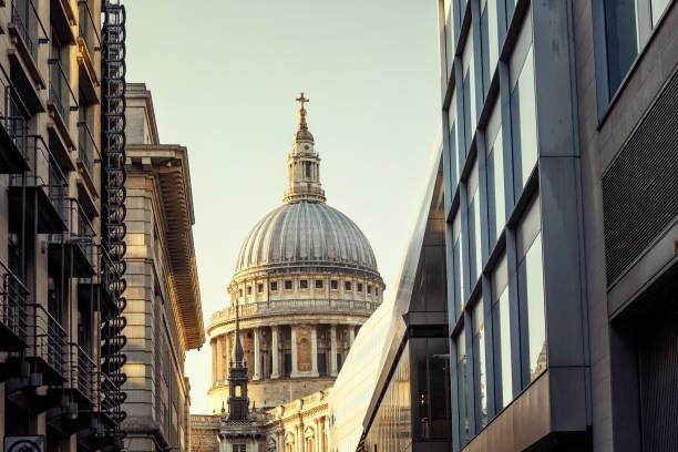 istock St Paul's Cathedral dome at sunset in London 1204295527
