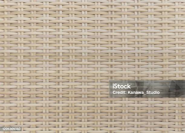 Rustic Old Woven Rattan Texture Stock Photo - Download Image Now - Rattan, Textured Effect, Full Frame