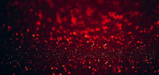 istock Valentine's day background with hearts bokeh 1204304461