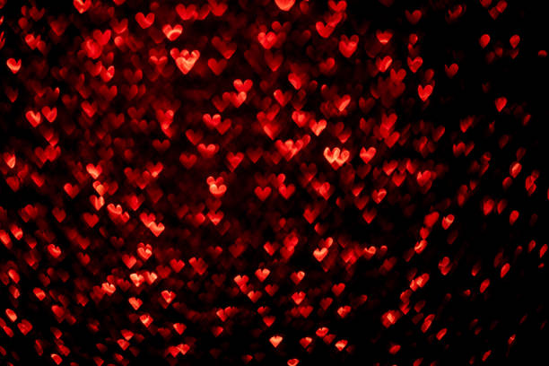 istock Valentine's day background with hearts bokeh 1204304466