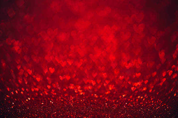 istock Valentine's day background with hearts bokeh 1204304472