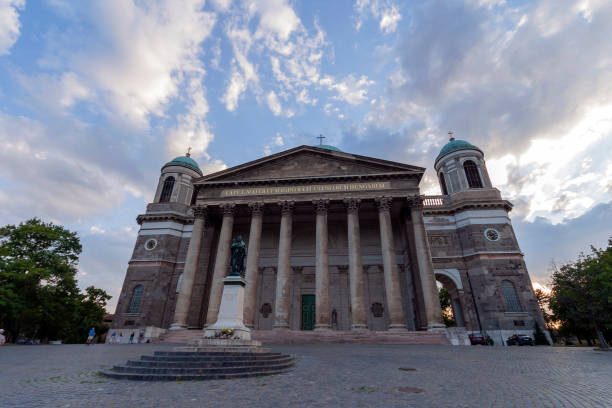 istock Esztergom Basilica in Esztergom, Hungary 1204306825