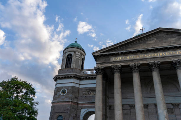 istock Esztergom Basilica in Esztergom, Hungary 1204307482