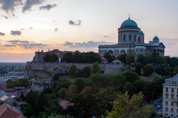 istock Esztergom Basilica in Esztergom, Hungary 1204307781