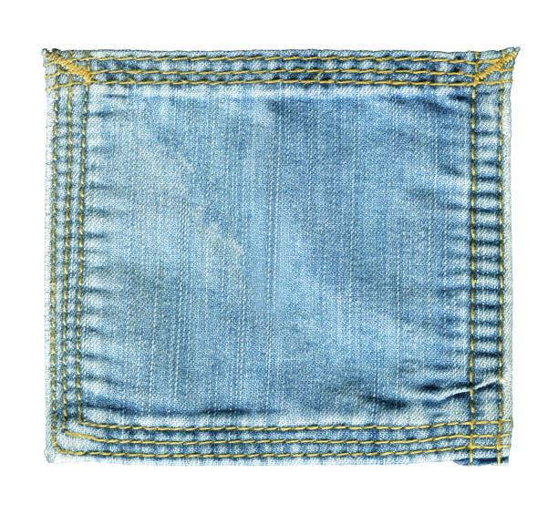 Jeans denim banner textured background isolated