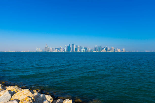 istock View of modern skyscrapers in Doha, Qatar 1204327828