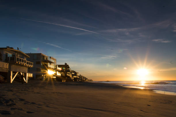 istock Sunrise at Malibu Beach, California 1204344681
