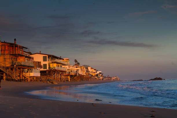 istock Sunset at Malibu Beach, California 1204344682