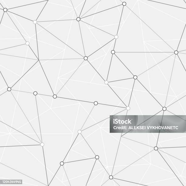 Tech Pattern Triangles Technology Triangle Seamless Pattern Stock Illustration - Download ...
