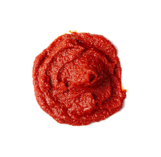istock Ketchup Splash or Tomato Sauce Blob Isolated 1204350387