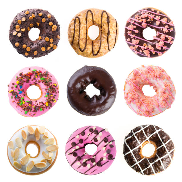 istock donut or donut isolated on white background 1204350706