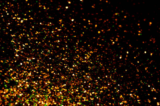 istock Golden glitter christmas shiny abstract background overlay 1204362861