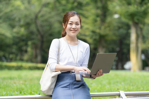 istock japanese business woman 1204367398