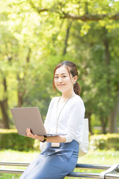 istock japanese business woman 1204367399