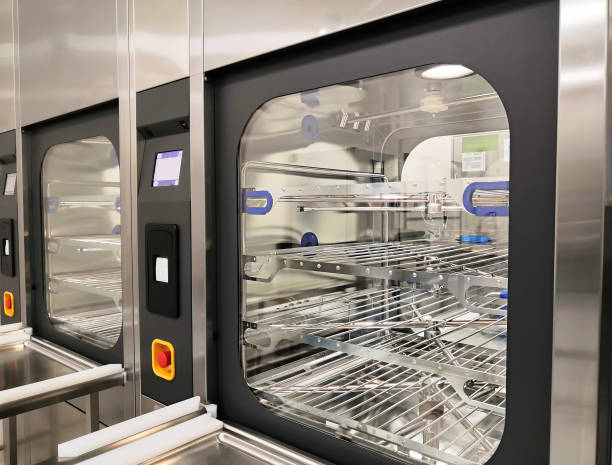 istock Two Washer Disinfector Machines 1204368386
