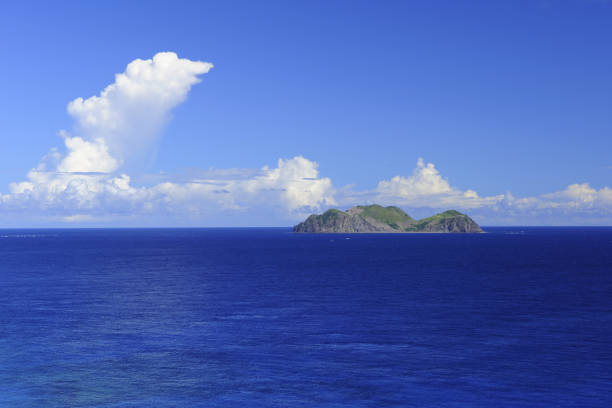 istock Blue ocean and sky in Lanyu island 1204372034