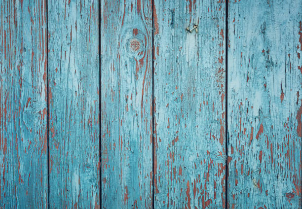 istock Gray wooden background with old painted boards 1204373129