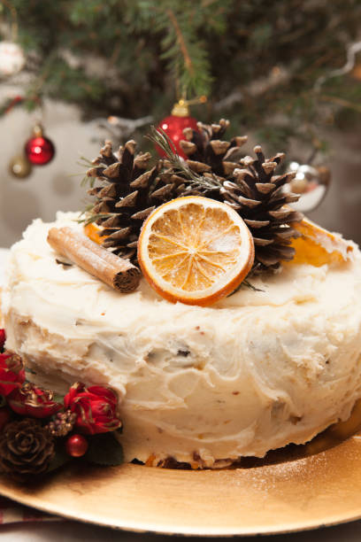 istock A traditional British Christmas cake 1204373950