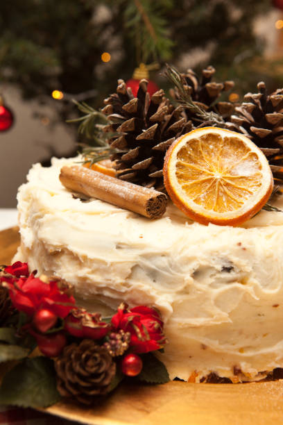 istock A traditional British Christmas cake 1204373955