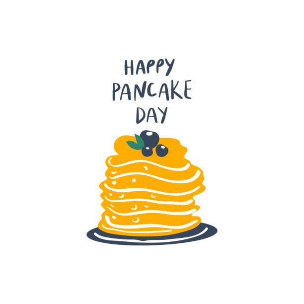 2,897 Pancake Day Illustrations & Clip Art - iStock | Happy pancake day, Pancake day vector, Pancake day uk