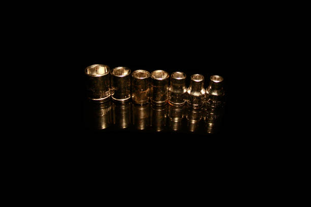 istock tubular wrench head isolated on black 1204384450