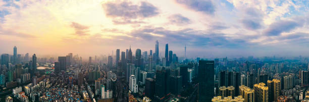 istock Guangzhou city skyline, China 1204387718