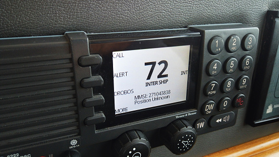 Ship radio transceiver