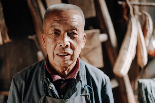 Portrait of Chinese SeniorReal People Portrait