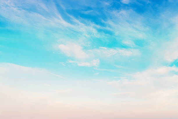 istock Colorful cloudy sky at sunset. Gradient color. Sky texture. Abstract nature background 1204392480