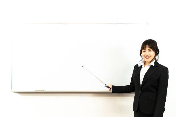 istock Woman giving a lecture 1204393102