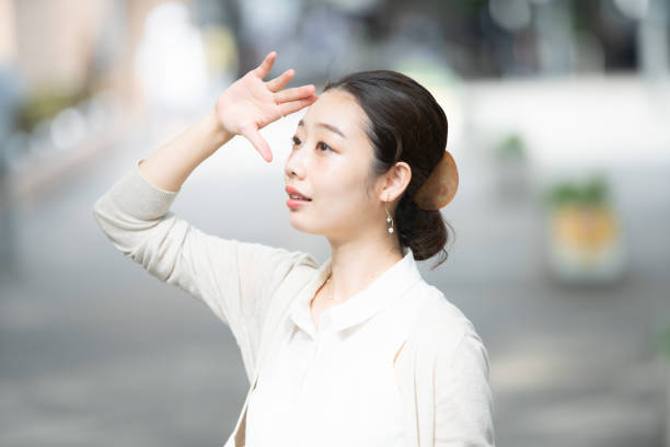 istock young woman goes to work 1204401604