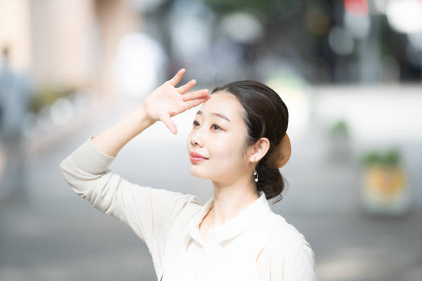istock young woman goes to work 1204401660