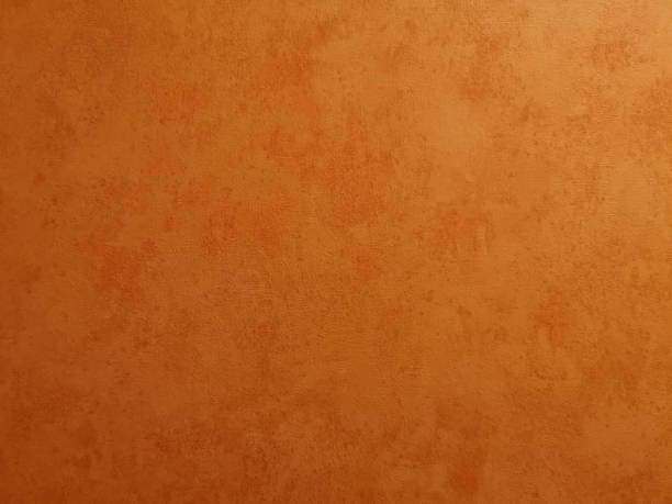 istock surface of the cement wall is rough, paint in brown texture material concrete background 1204406657