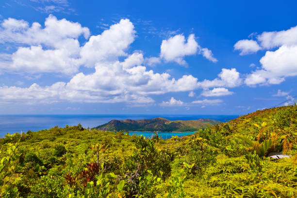 istock Landscape of island Praslin - Seychelles 1204407715