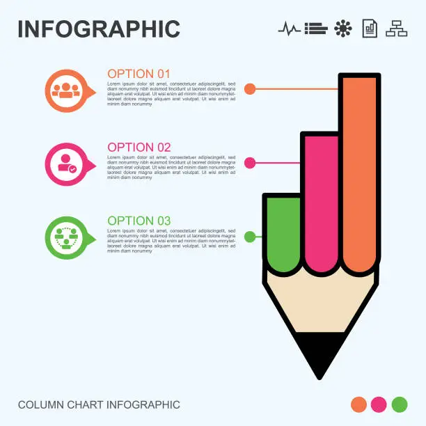 Vector illustration of Education Infographic