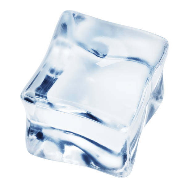 istock ice cube, isolated on white background, clipping path, full depth of field 1204417309
